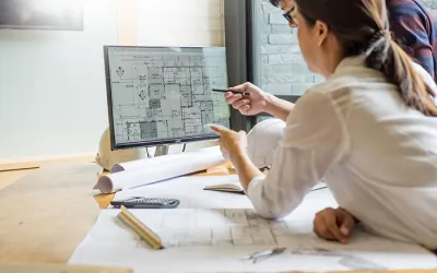 Блок по AutoCAD на курсе Профессия Дизайнер интерьеров