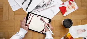 Рисование на графическом планшете на курсе «Коммерческая иллюстрация»