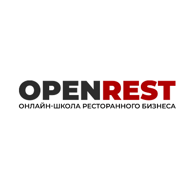 Логотип 'Школа ресторанного бизнеса OPENREST'