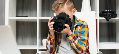 Юный фотограф